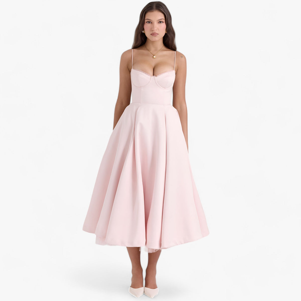 Robe de soirée – coupe élégante et détails stylés
