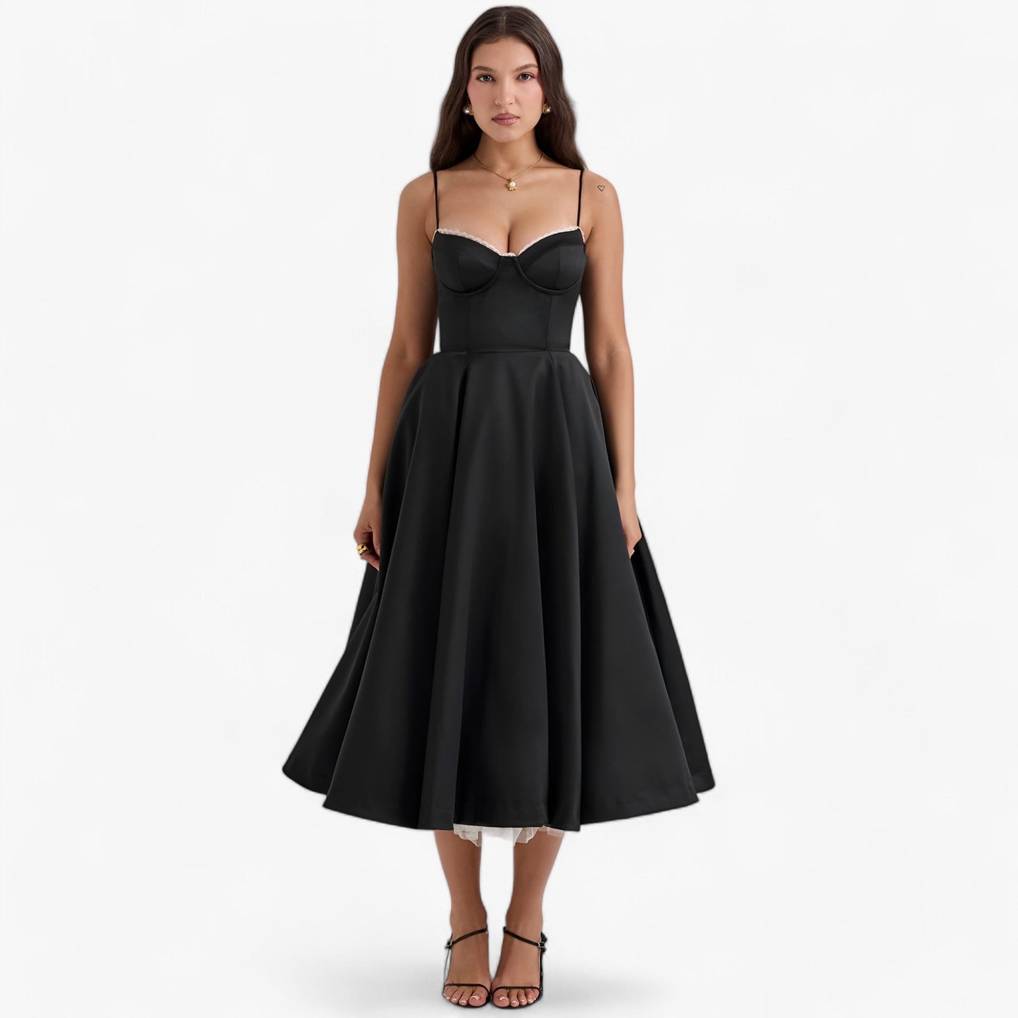 Robe de soirée – coupe élégante et détails stylés