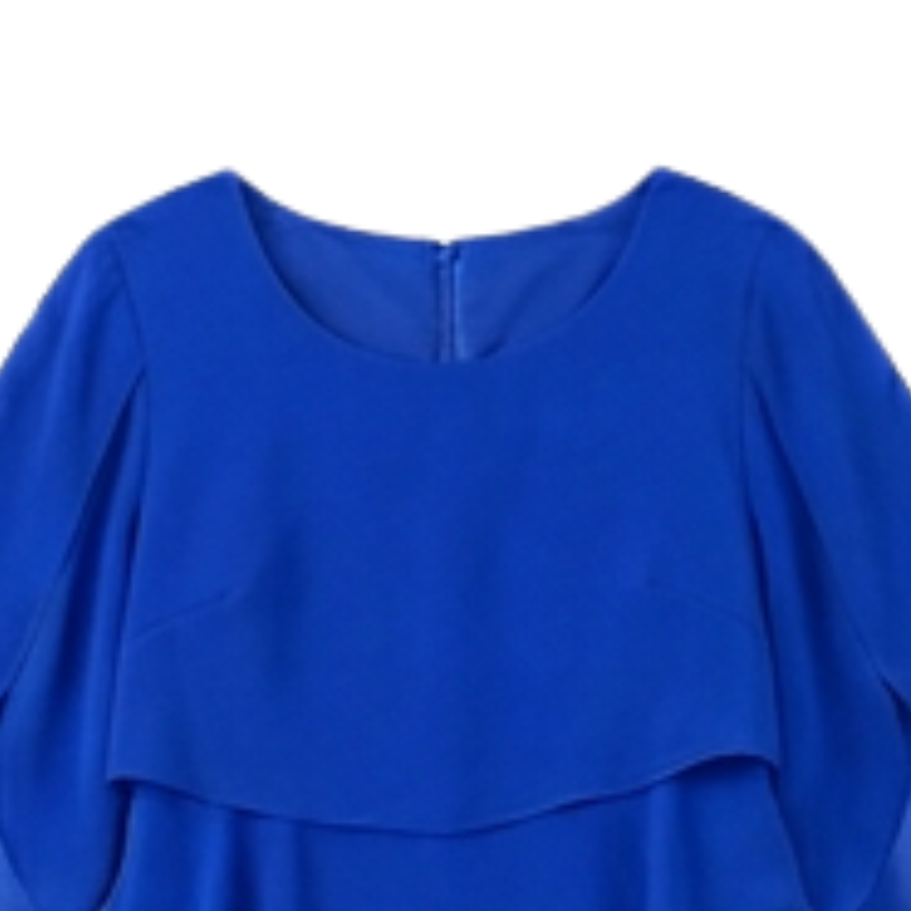 Robe élégante à volants superposés