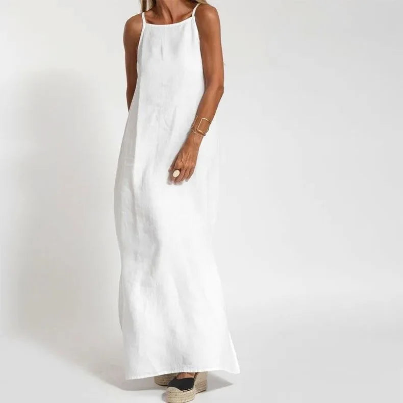 Robe élégante avec fentes