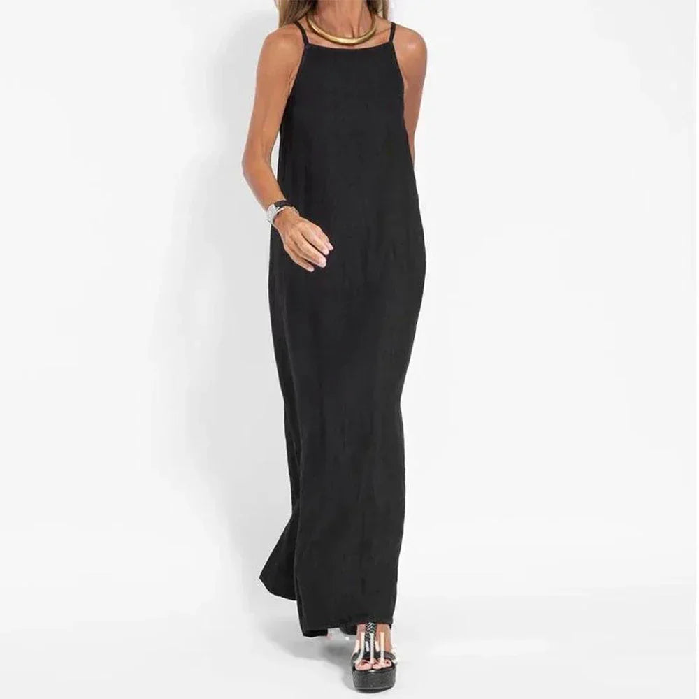 Robe élégante avec fentes
