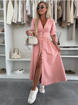 Robe en jean élégante – confortable et chic