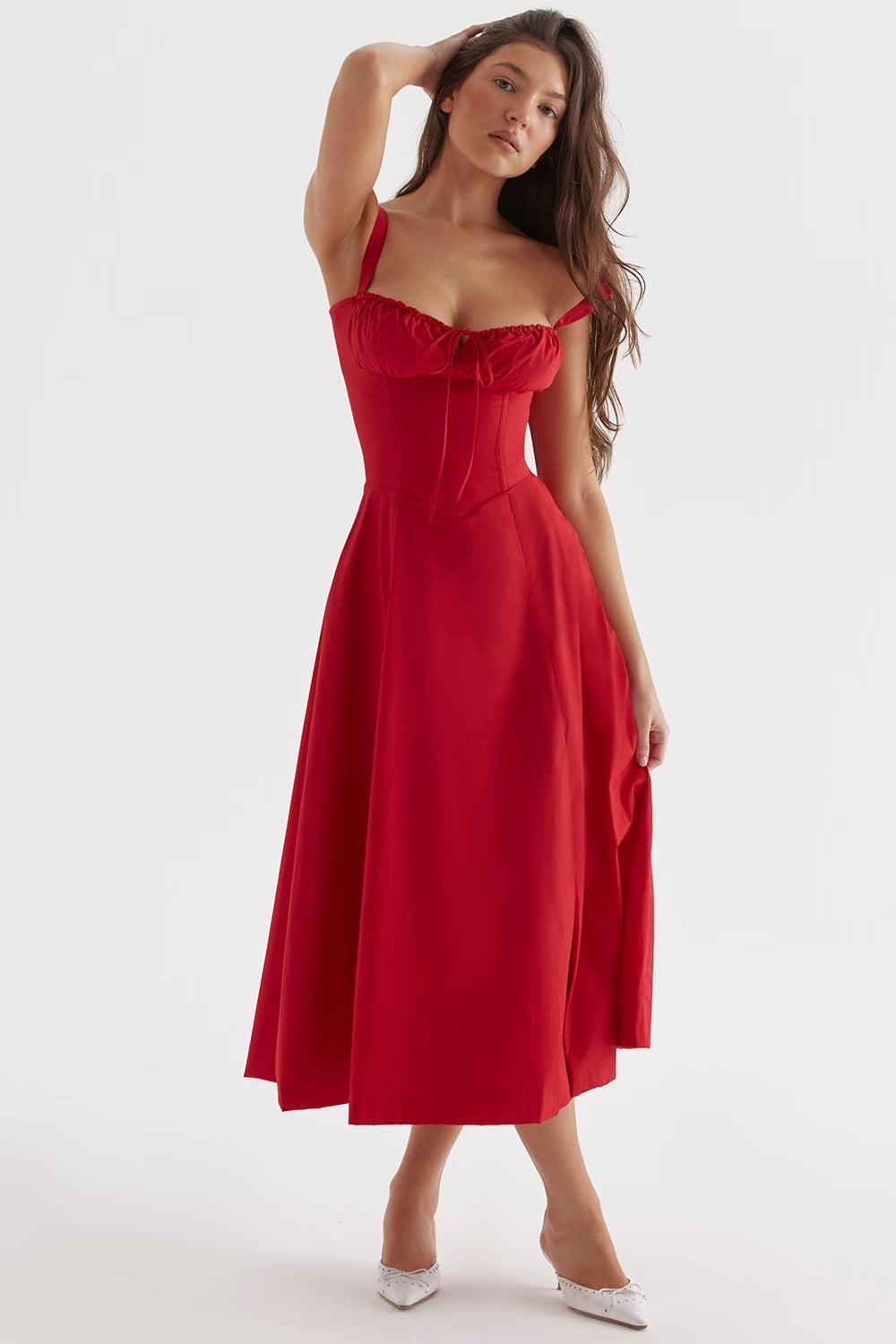 Robe fleurie de printemps
