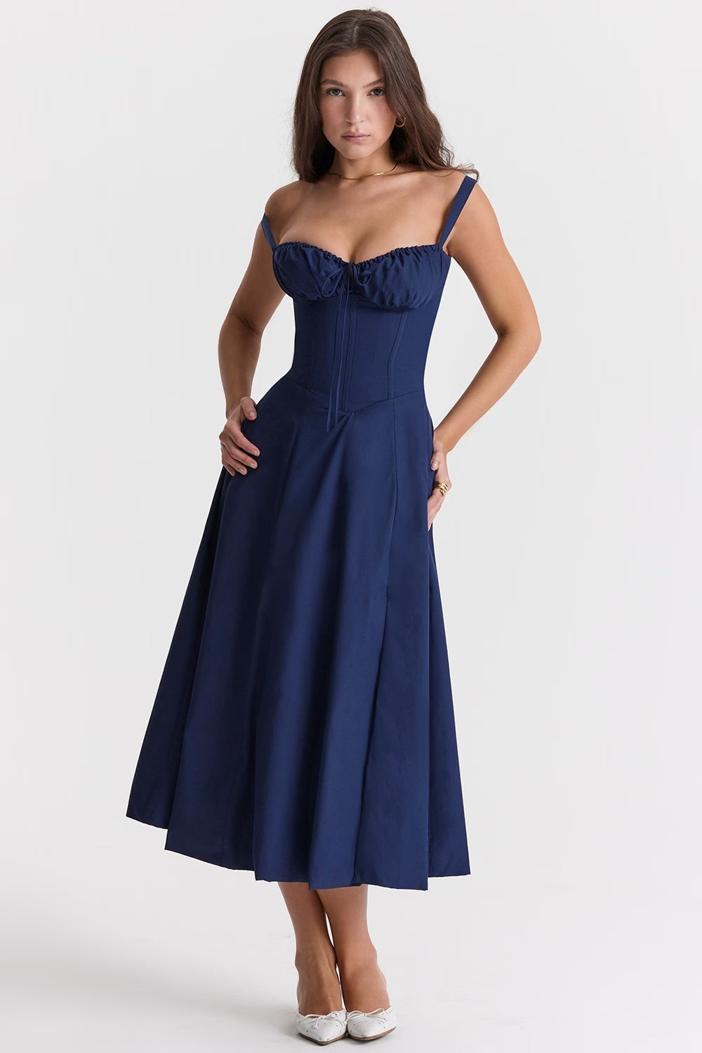 Robe fleurie de printemps