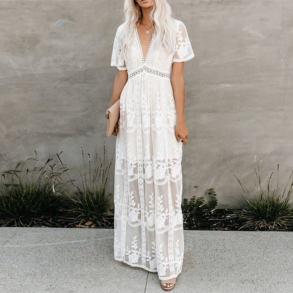 Robe maxi élégante et confortable