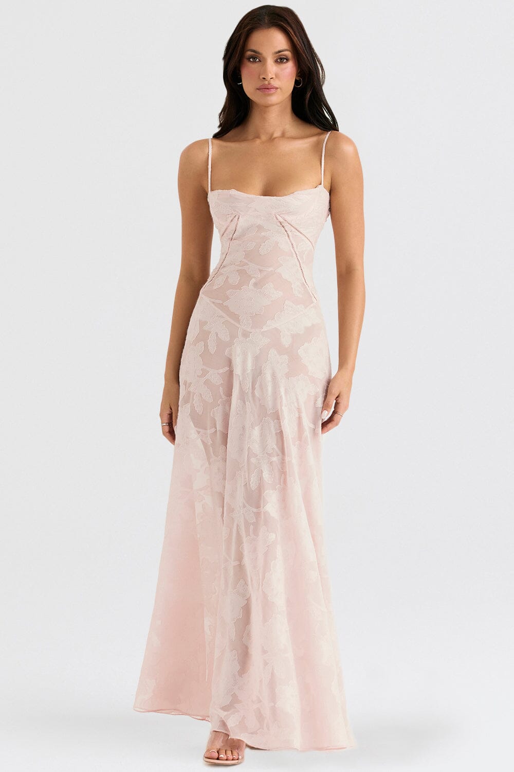 Robe maxi fluide et élégante pour femme idéale pour toutes les occasions