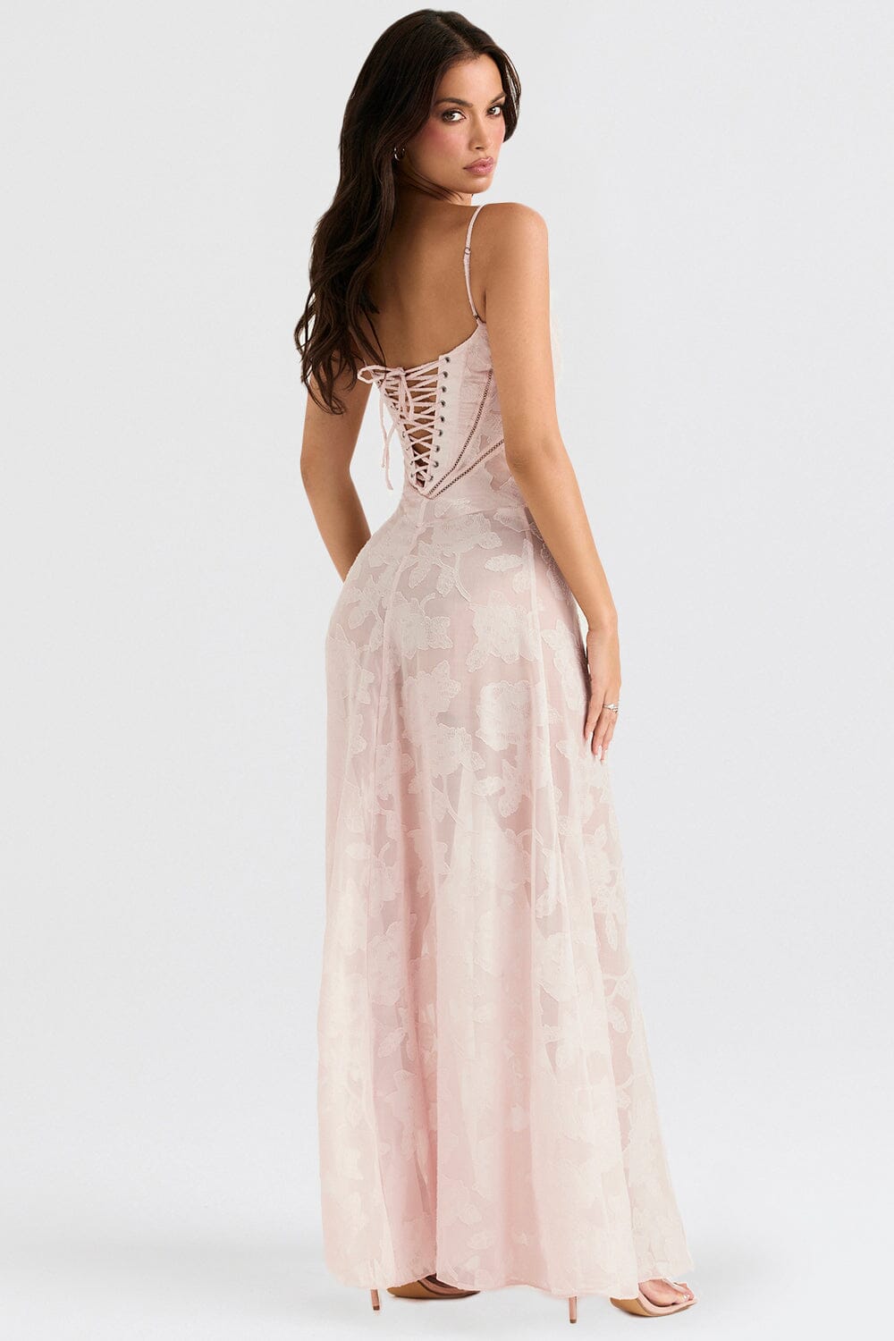 Robe maxi fluide et élégante pour femme idéale pour toutes les occasions