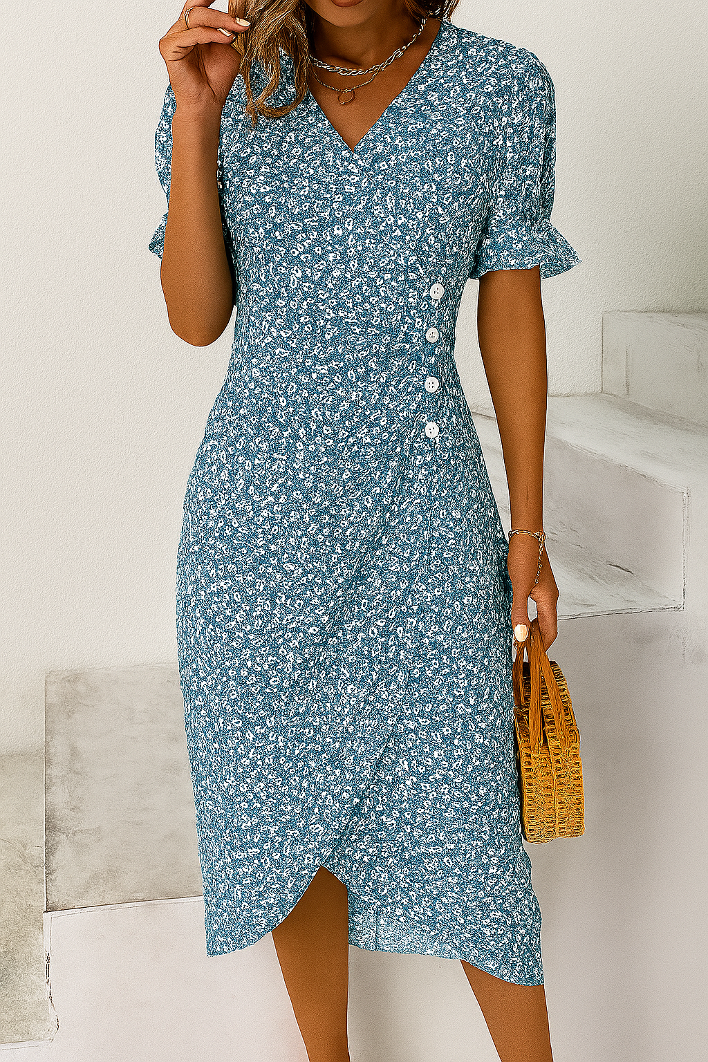 Robe maxi légère d'été pour femme
