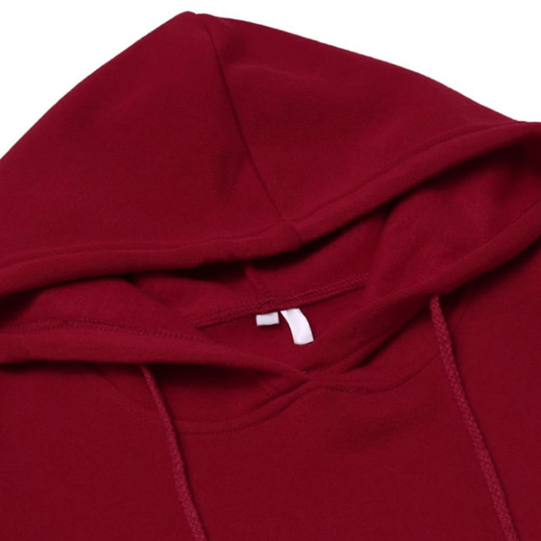 Robe sweat ajustée à capuche
