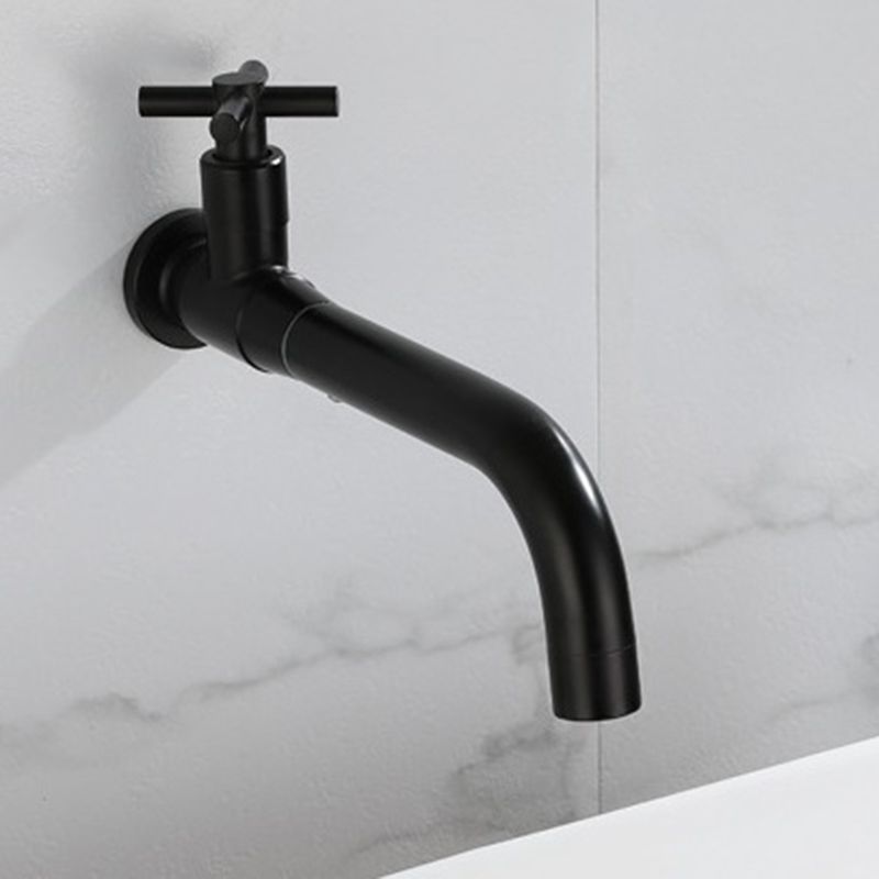 Robinetterie murale de salle de bain en acier inoxydable avec bec orientable et poignée unique – design élégant
