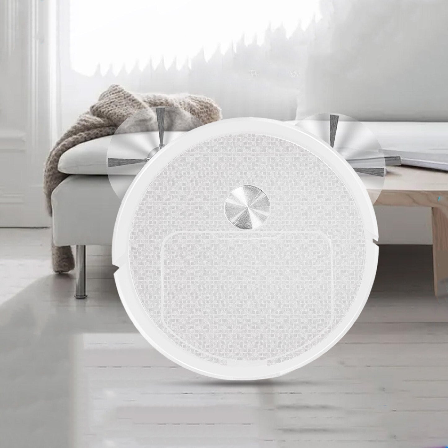 Robot balai et aspirateur intelligent