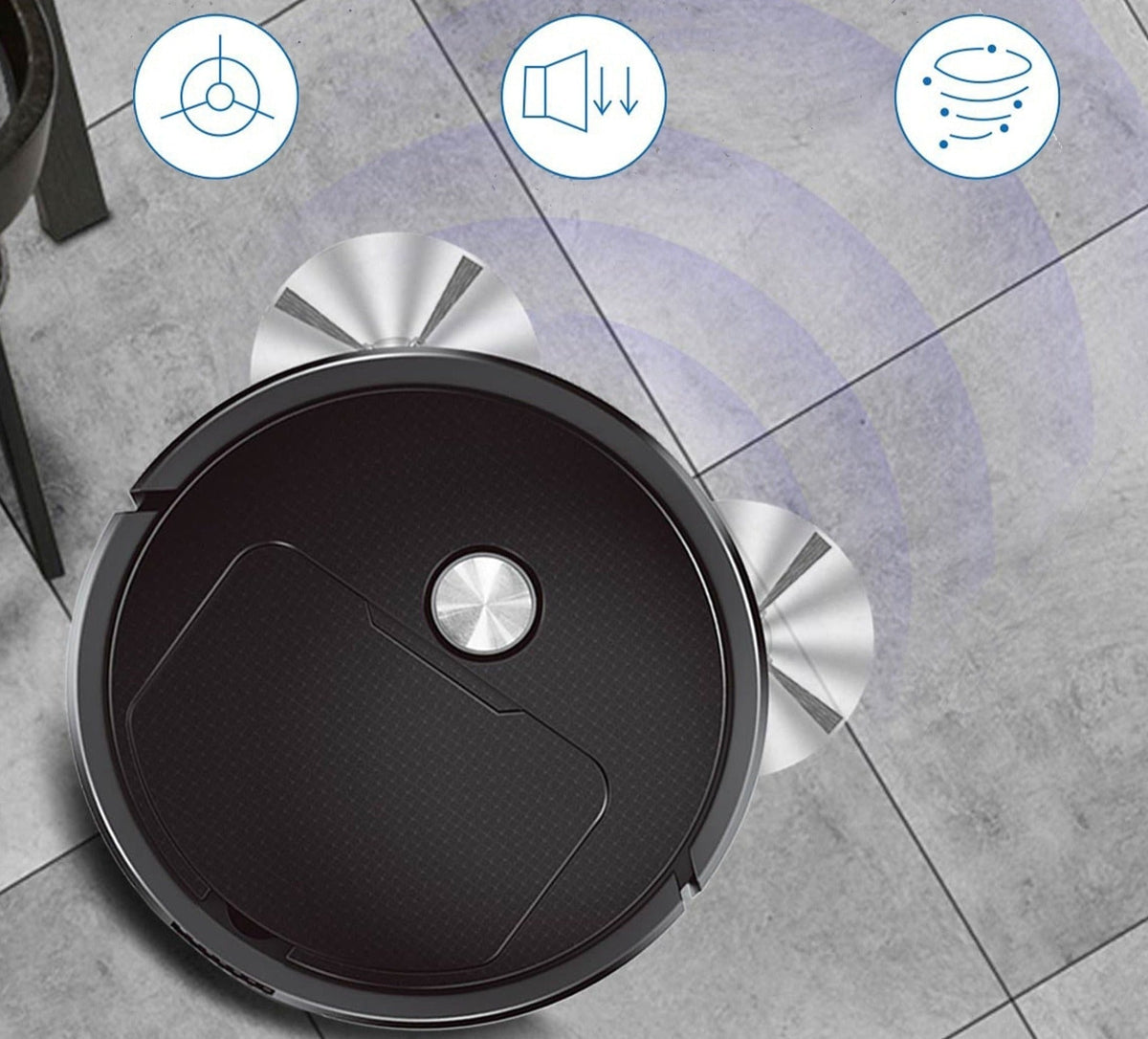 Robot balai et aspirateur intelligent