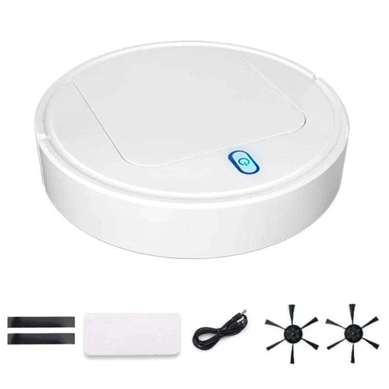 Robot nettoyeur 3 en 1 avec fonction de balayage, aspiration et lavage pour la maison