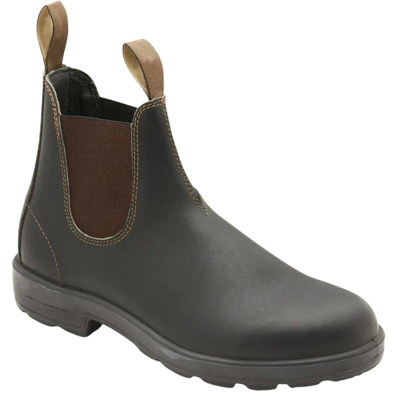 Round Toe Ankle Boots with Durable Sole