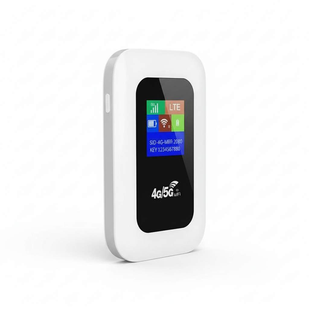 Routeur Wi-Fi 5G portable | Connexion sécurisée à haute vitesse pour les voyages et la maison