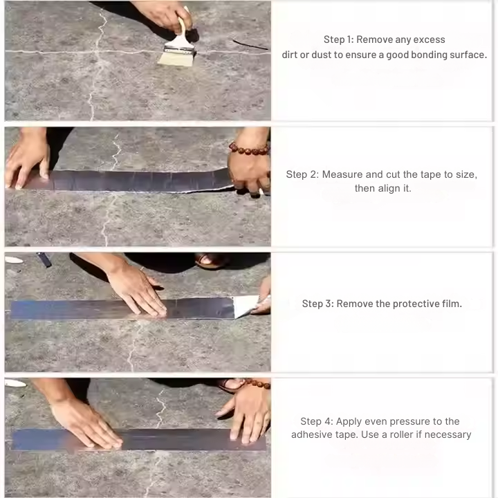Ruban d'étanchéité imperméable pour réparation des fuites - Adhérence forte sur les surfaces
