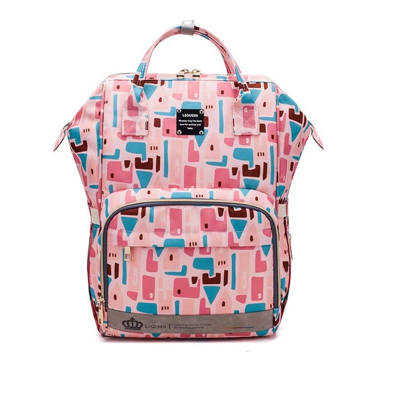 Sac à dos à langer grande capacité pour homme et femme – sac imperméable à plusieurs compartiments