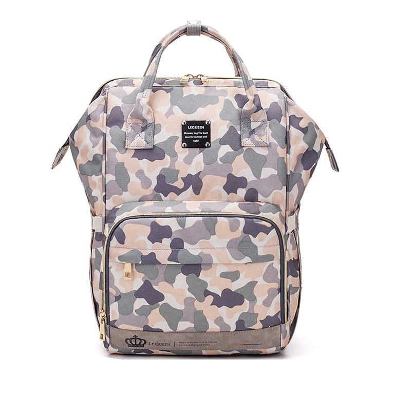 Sac à dos à langer grande capacité pour homme et femme – sac imperméable à plusieurs compartiments