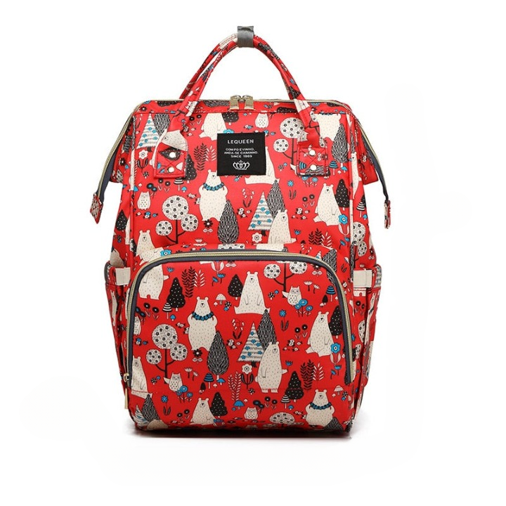 Sac à dos à langer grande capacité pour homme et femme – sac imperméable à plusieurs compartiments