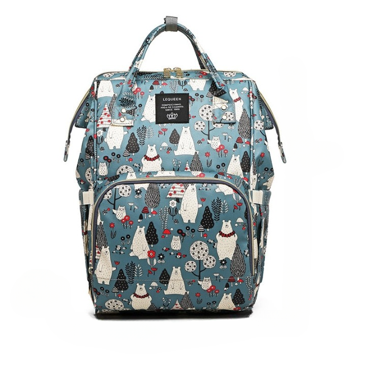 Sac à dos à langer grande capacité pour homme et femme – sac imperméable à plusieurs compartiments