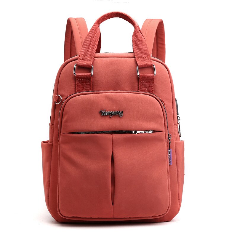 Sac à dos antivol imperméable mixte avec port de charge USB