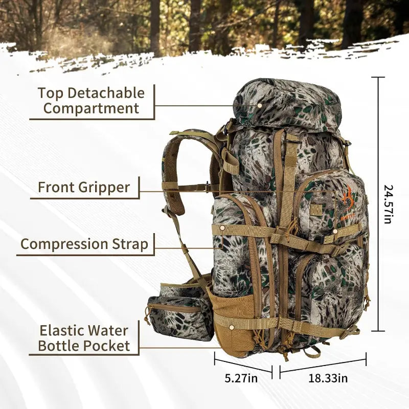 Sac à dos de chasse tactique camouflage pour le plein air
