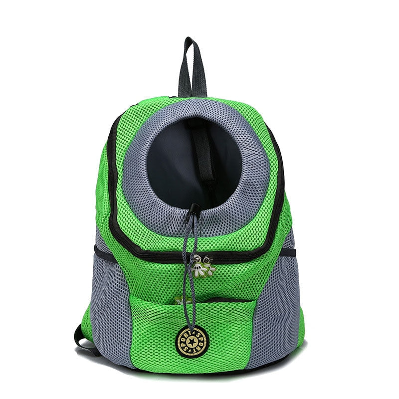 Sac à dos de transport pour chien respirant
