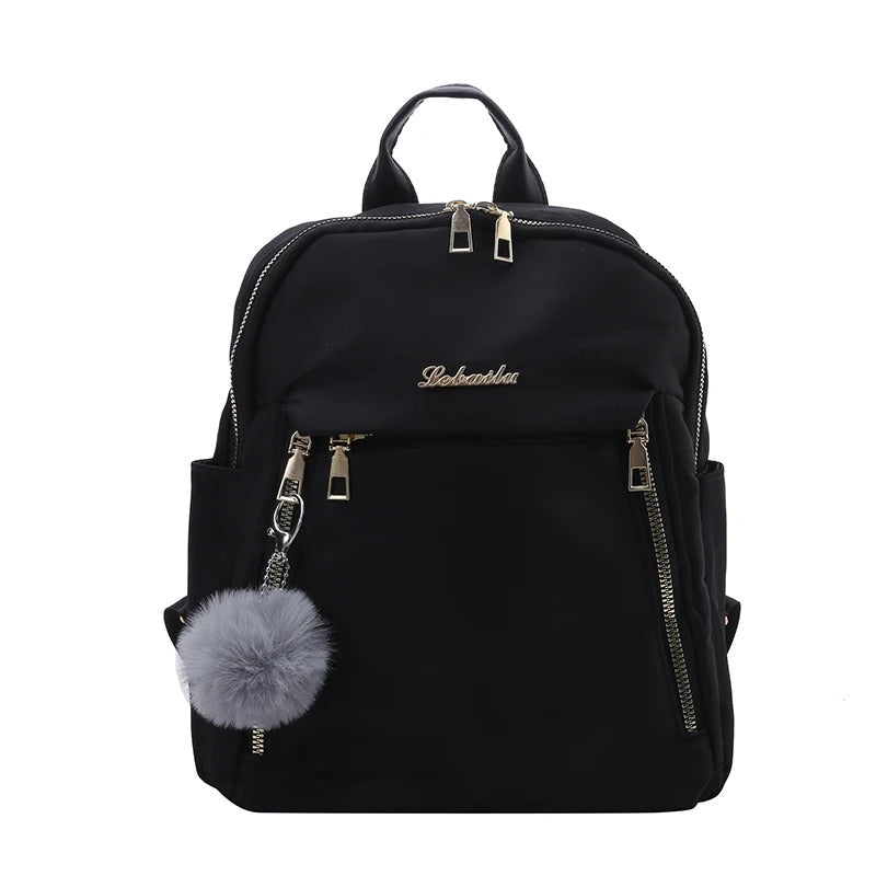 Sac à dos de voyage élégant en cuir PU pour femme