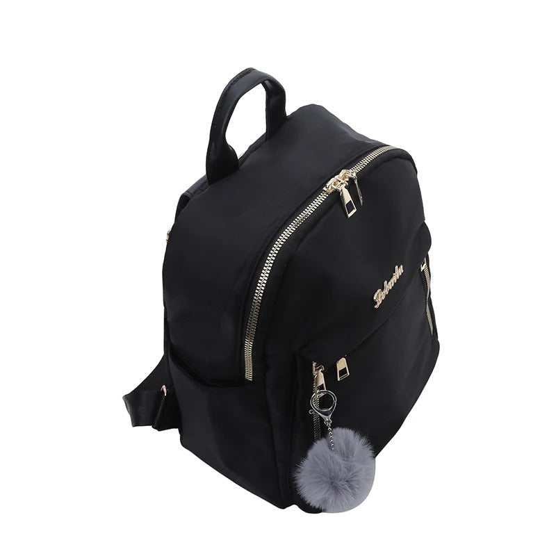 Sac à dos de voyage élégant en cuir PU pour femme