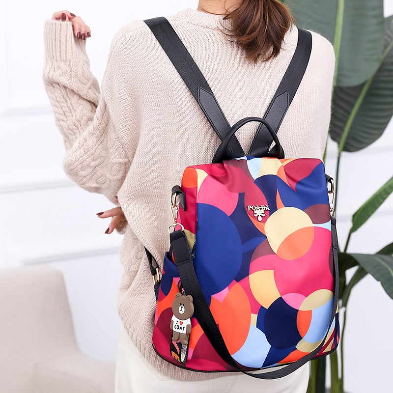 Sac à dos femme antivol, imperméable et stylé