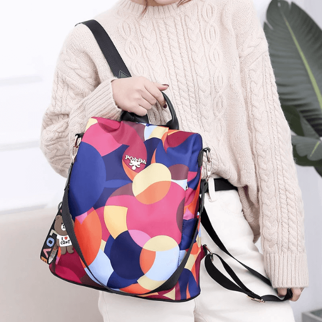 Sac à dos femme antivol, imperméable et stylé