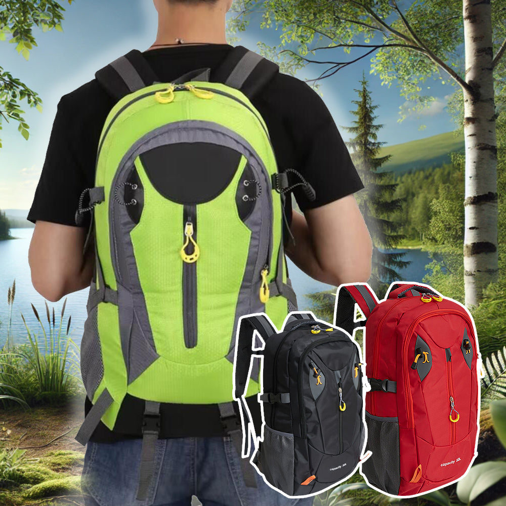 Sac à dos imperméable 50 L - prêt pour l'aventure