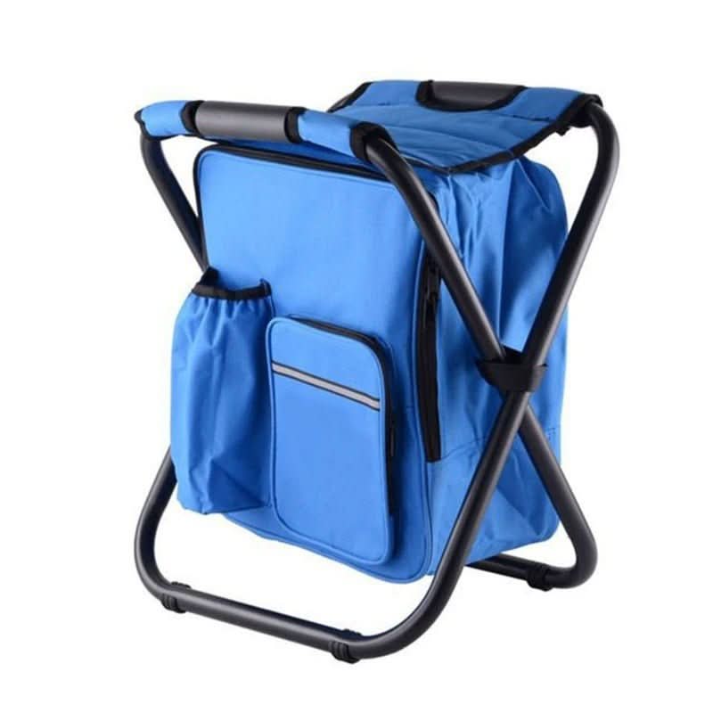 Sac à dos mixte avec siège pliant et compartiment isotherme