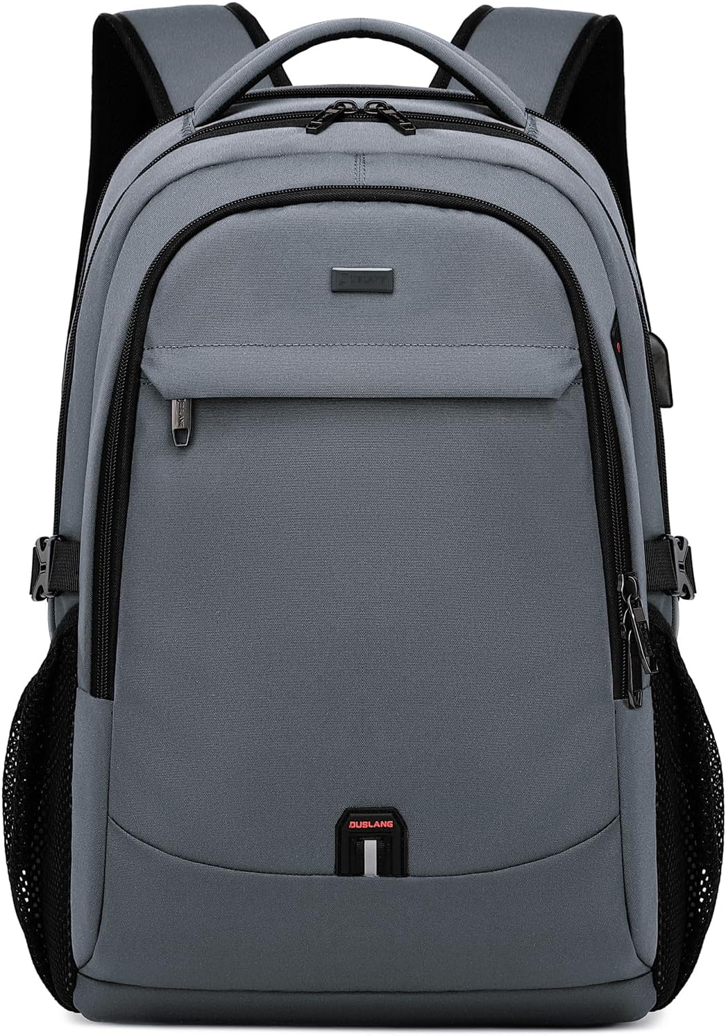 Sac à dos ordinateur de voyage déperlant mixte avec port USB