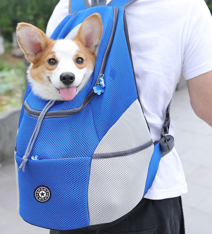 Sac à dos pour chien confortable et respirant pour petits et moyens chiens