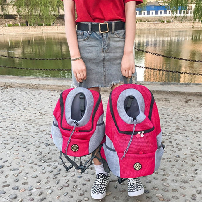 Sac à dos pour chien confortable et respirant pour petits et moyens chiens