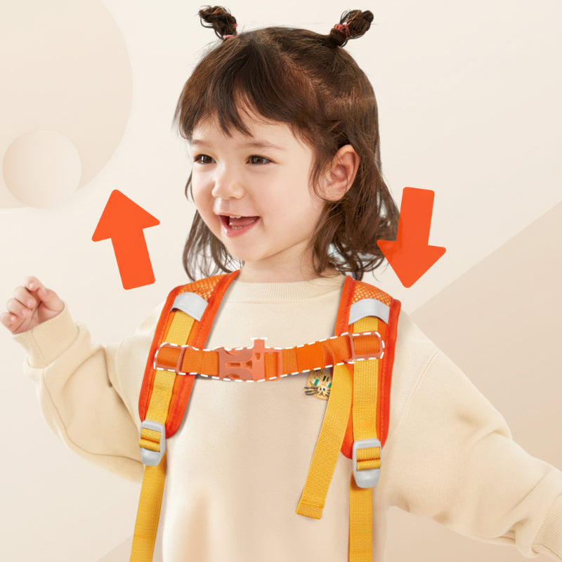 Sac à dos scolaire léger pour enfant avec porte-bouteille