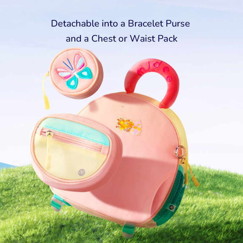 Sac à dos scolaire léger pour enfant avec porte-bouteille