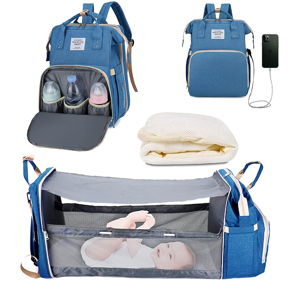 Sac à langer 2 en 1