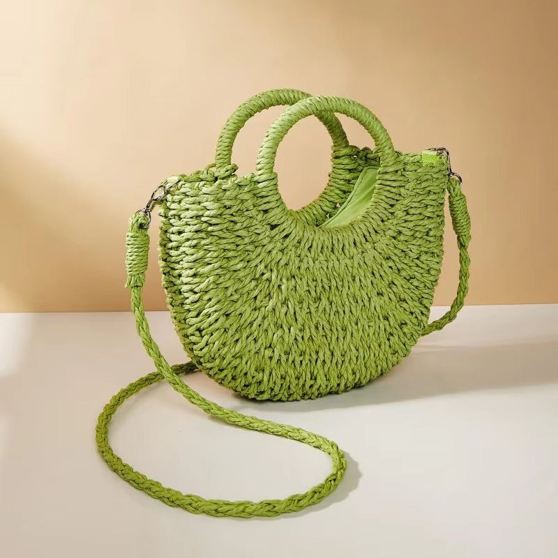 Sac à main avec double anse et bandoulière amovible