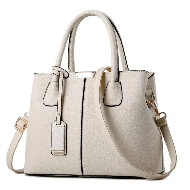 Sac à main et sac porté épaule moderne en cuir pour femme