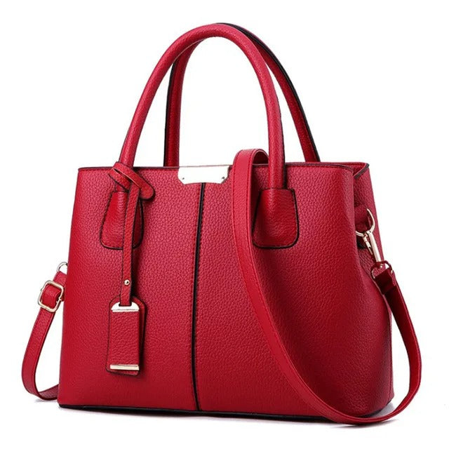 Sac à main et sac porté épaule moderne en cuir pour femme