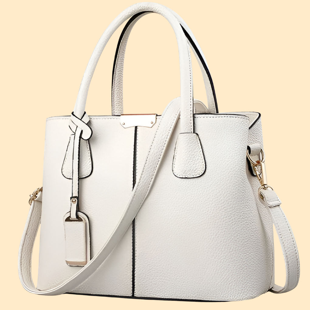 Sac à main structuré pour femme avec détail de franges