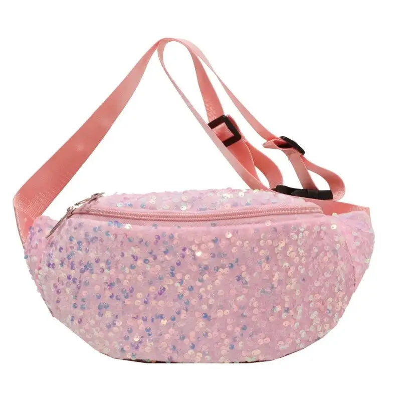 Sac banane à paillettes