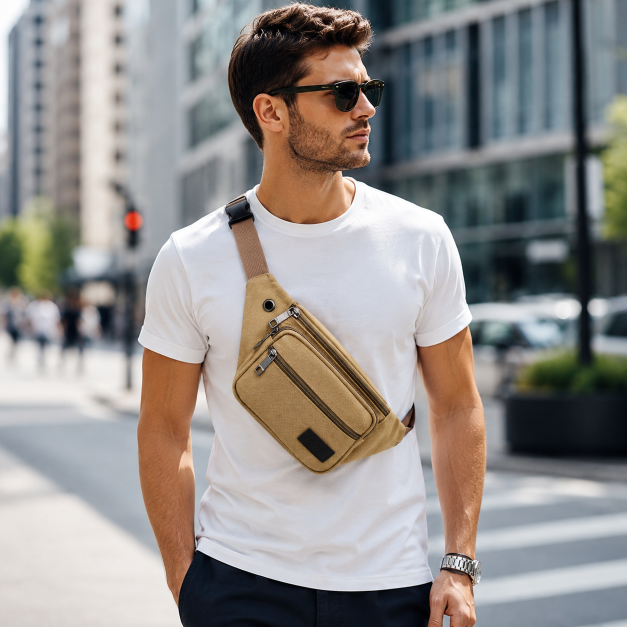 Sac banane épais