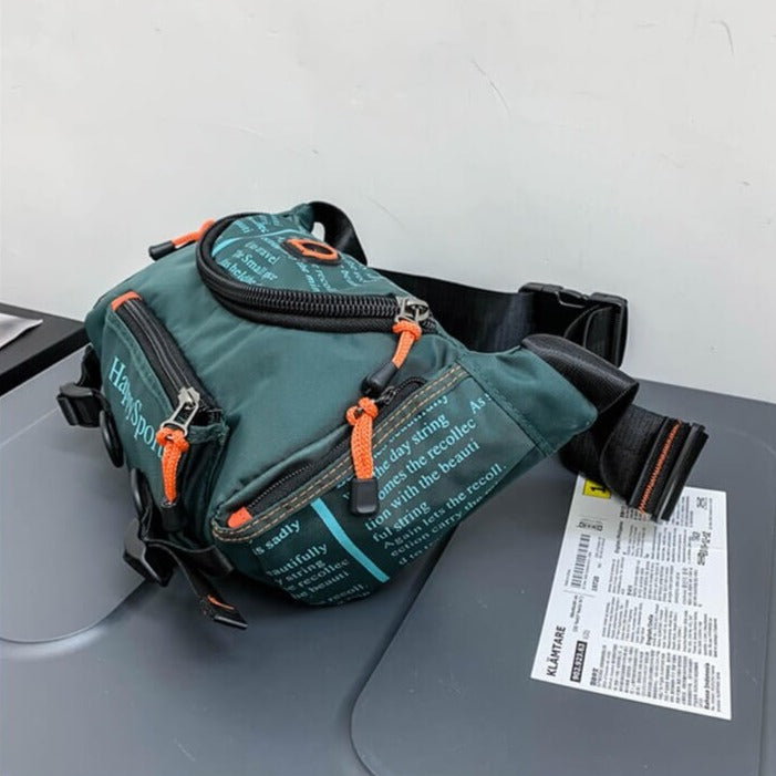 Sac banane et sac bandoulière imperméable pour homme pour le voyage