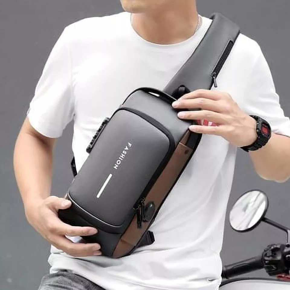 Sac bandoulière sling antivol: protège vos objets de valeur contre le vol de données