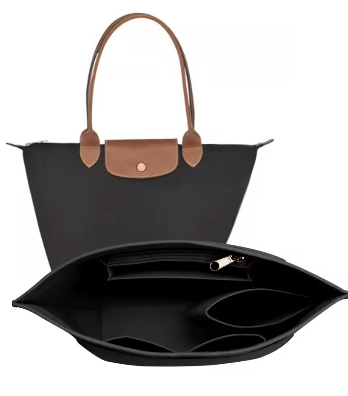 Sac cabas pliable élégant pour un usage quotidien