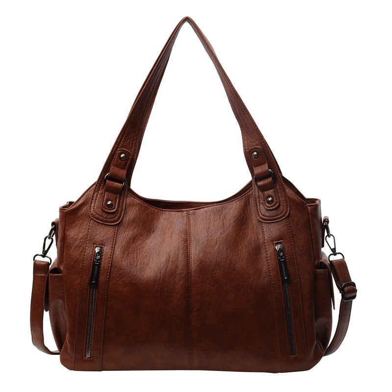 Sac cabas pour femme en cuir