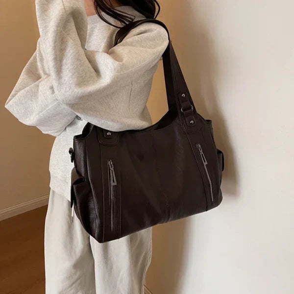 Sac cabas pour femme en cuir